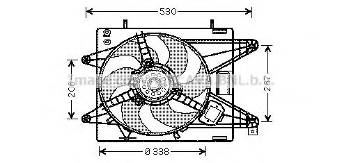 Ventilator, radiator