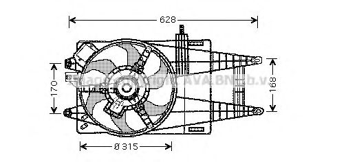 Ventilator, radiator