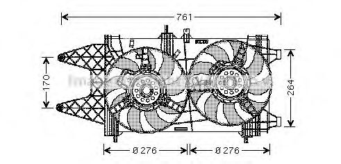 Ventilator, radiator