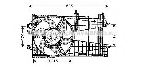 Ventilator, radiator