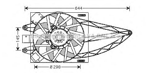 Ventilator, radiator