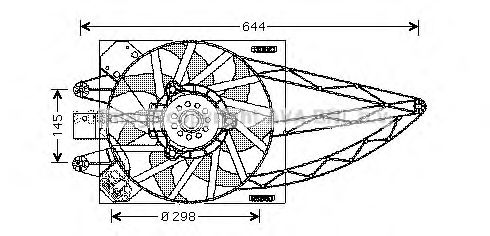 Ventilator, radiator