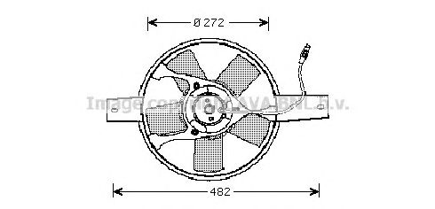 Ventilator, radiator