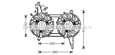 Ventilator, radiator