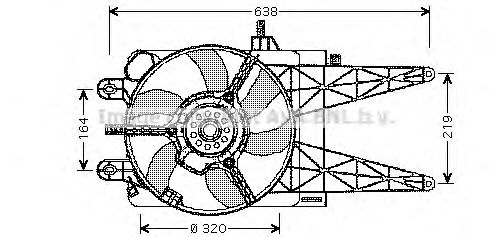 Ventilator, radiator