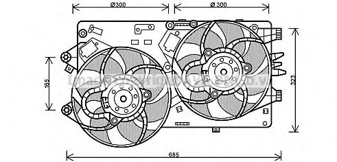 Ventilator, radiator