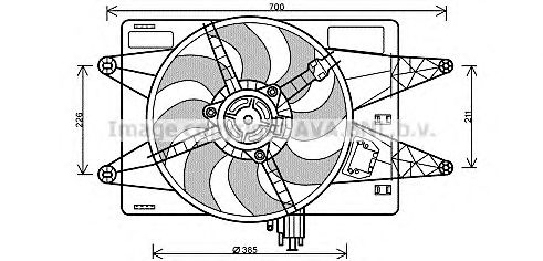 Ventilator, radiator