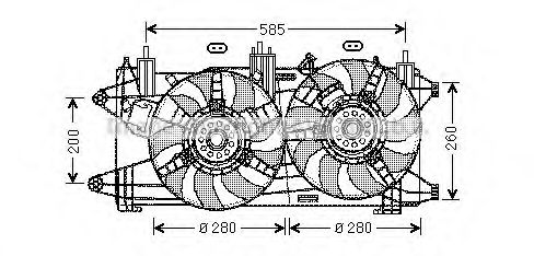 Ventilator, radiator