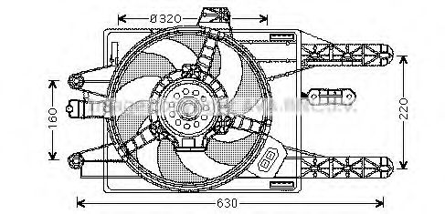 Ventilator, radiator