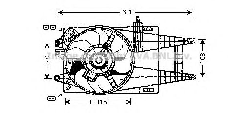 Ventilator, radiator