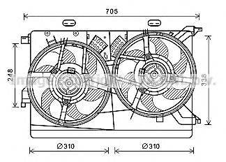 Ventilator, radiator