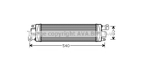 Intercooler, compresor