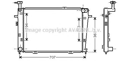 Radiator, racire motor