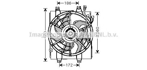 Ventilator, radiator