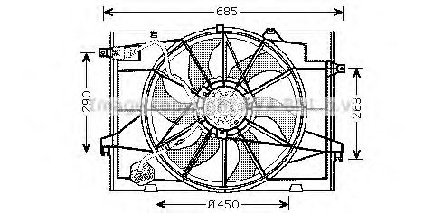 Ventilator, radiator