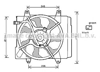 Ventilator, radiator