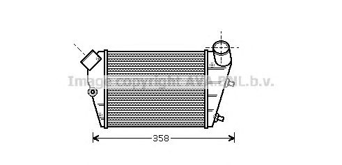 Intercooler, compresor