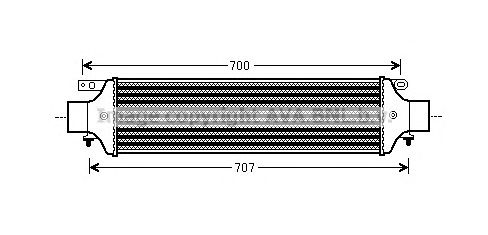 Intercooler, compresor