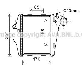 Intercooler, compresor