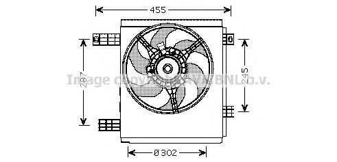 Ventilator, radiator