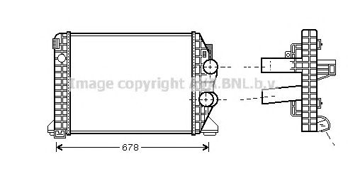 Intercooler, compresor