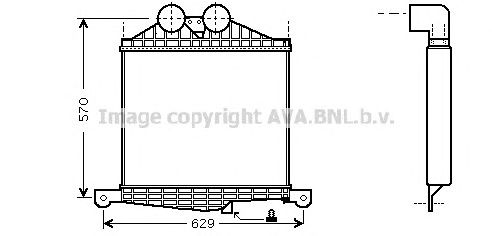 Intercooler, compresor