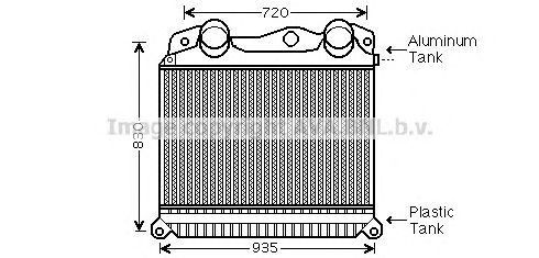 Intercooler, compresor