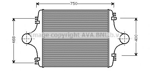 Intercooler, compresor