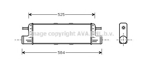 Intercooler, compresor