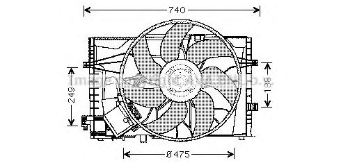 Ventilator, radiator