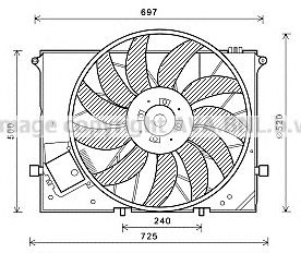 Ventilator, radiator