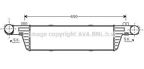 Intercooler, compresor