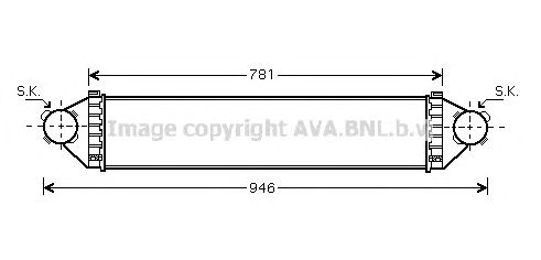 Intercooler, compresor