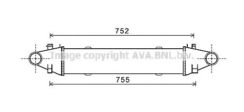 Intercooler, compresor