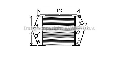 Intercooler, compresor