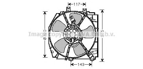 Ventilator, radiator