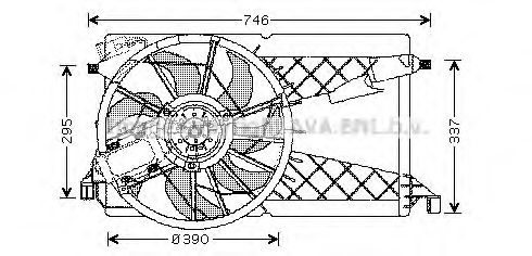 Ventilator, radiator