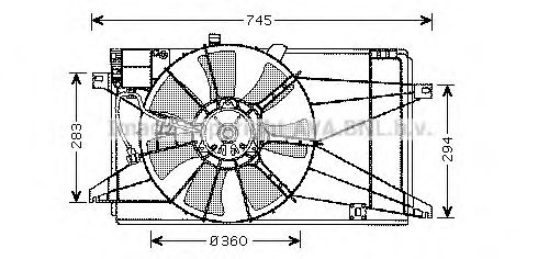 Ventilator, radiator