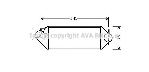 Intercooler, compresor