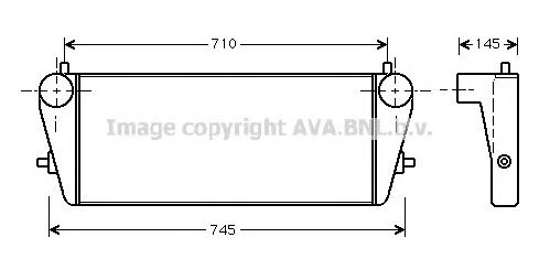 Intercooler, compresor