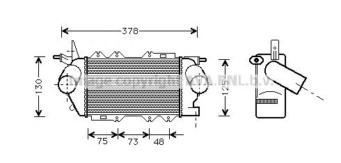 Intercooler, compresor