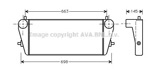 Intercooler, compresor