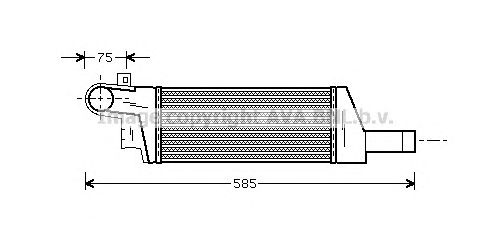 Intercooler, compresor