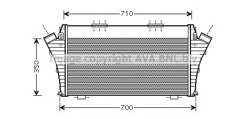 Intercooler, compresor