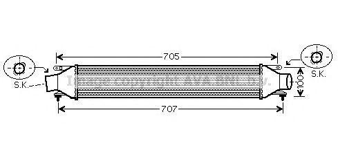 Intercooler, compresor