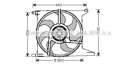 Ventilator, radiator