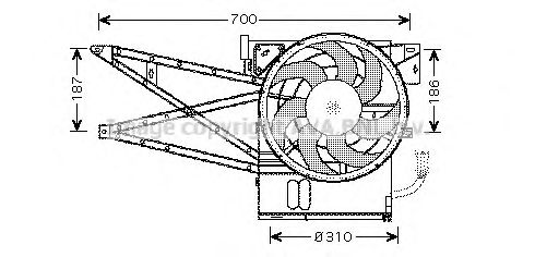 Ventilator, radiator