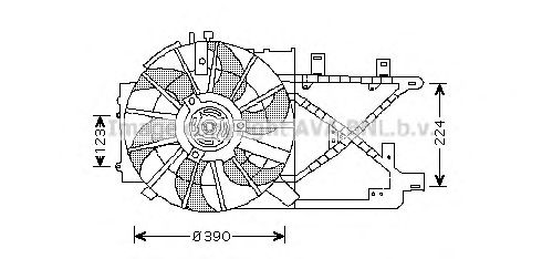 Ventilator, radiator