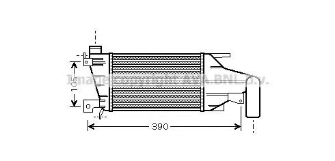 Intercooler, compresor