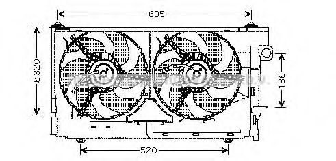 Ventilator, radiator